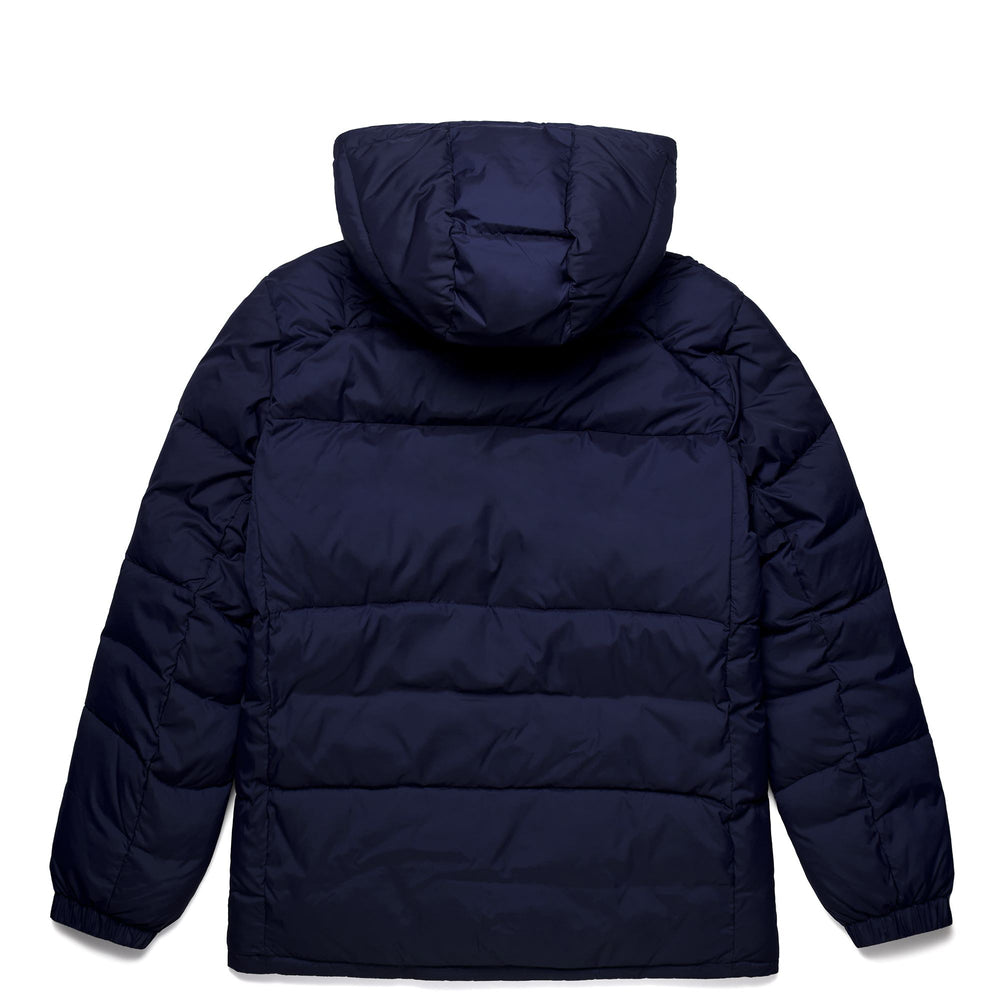 Jackets Man ISELDUR 3/4 LENGTH BLUE IRIS Dressed Front (jpg Rgb)	