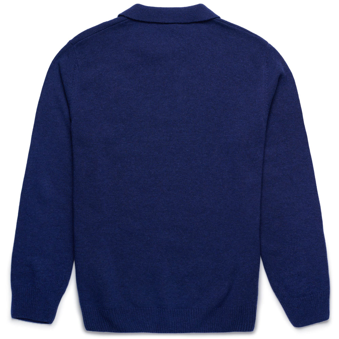 KNITWEAR Man ROBE GIOVANI AKAN Polo BLUE MARINE Dressed Front (jpg Rgb)	