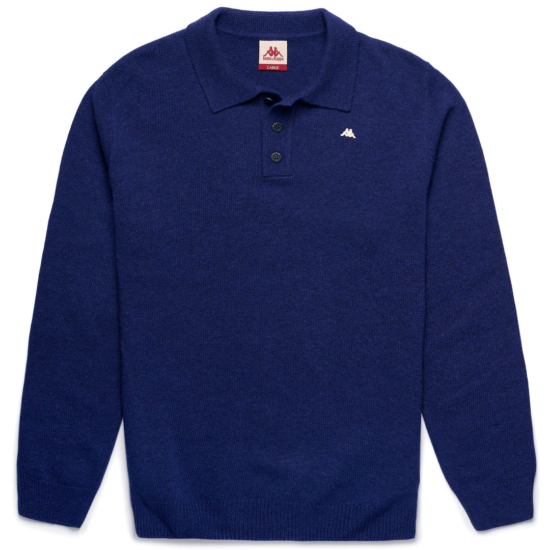 KNITWEAR Man ROBE GIOVANI AKAN Polo BLUE MARINE Photo (jpg Rgb)			