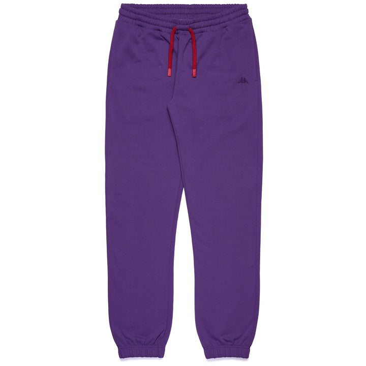 Pants Man HERVIN FIORENTINA Sport Trousers VIOLET INDIGO - RED SCARLET Photo (jpg Rgb)			