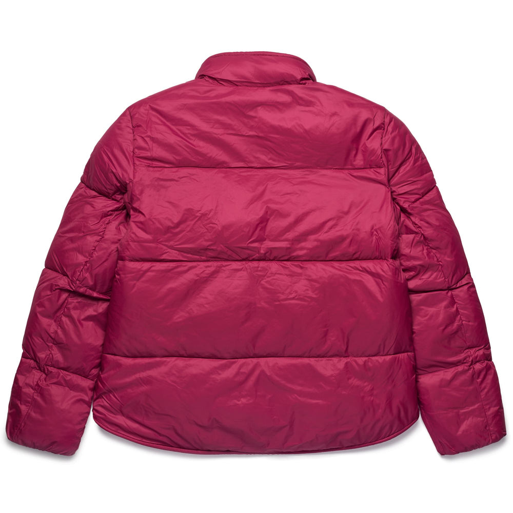 Jackets Woman LISBET Short VIOLET RASPBERRY Dressed Front (jpg Rgb)	