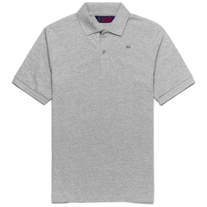 La polo Robe di Kappa Man AARAU Polo GREY Photo (jpg Rgb)			