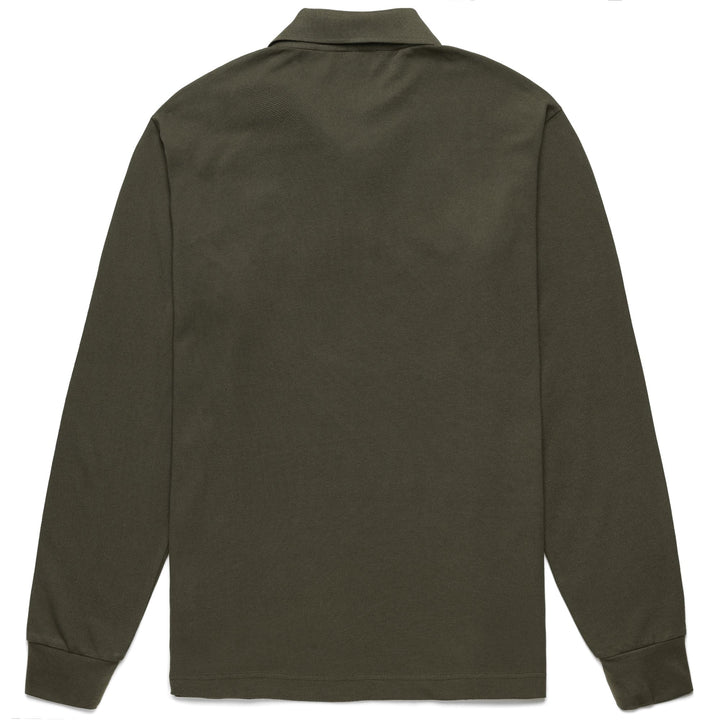 La polo Robe di Kappa Man AARBERG Polo GREEN MILITARY Dressed Front (jpg Rgb)	