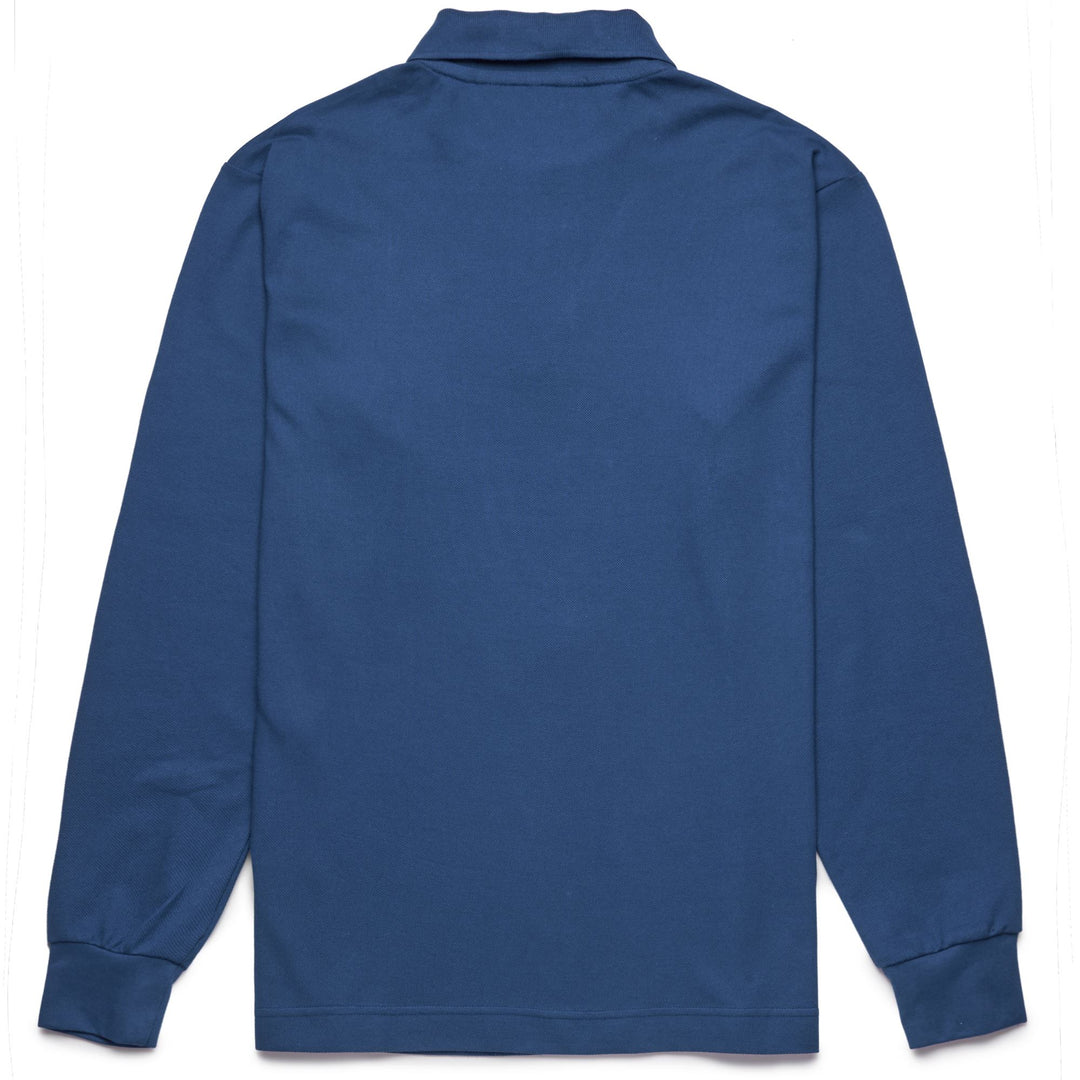 La polo Robe di Kappa Man AARBERG Polo BLUE DK RIVIERA Dressed Front (jpg Rgb)	