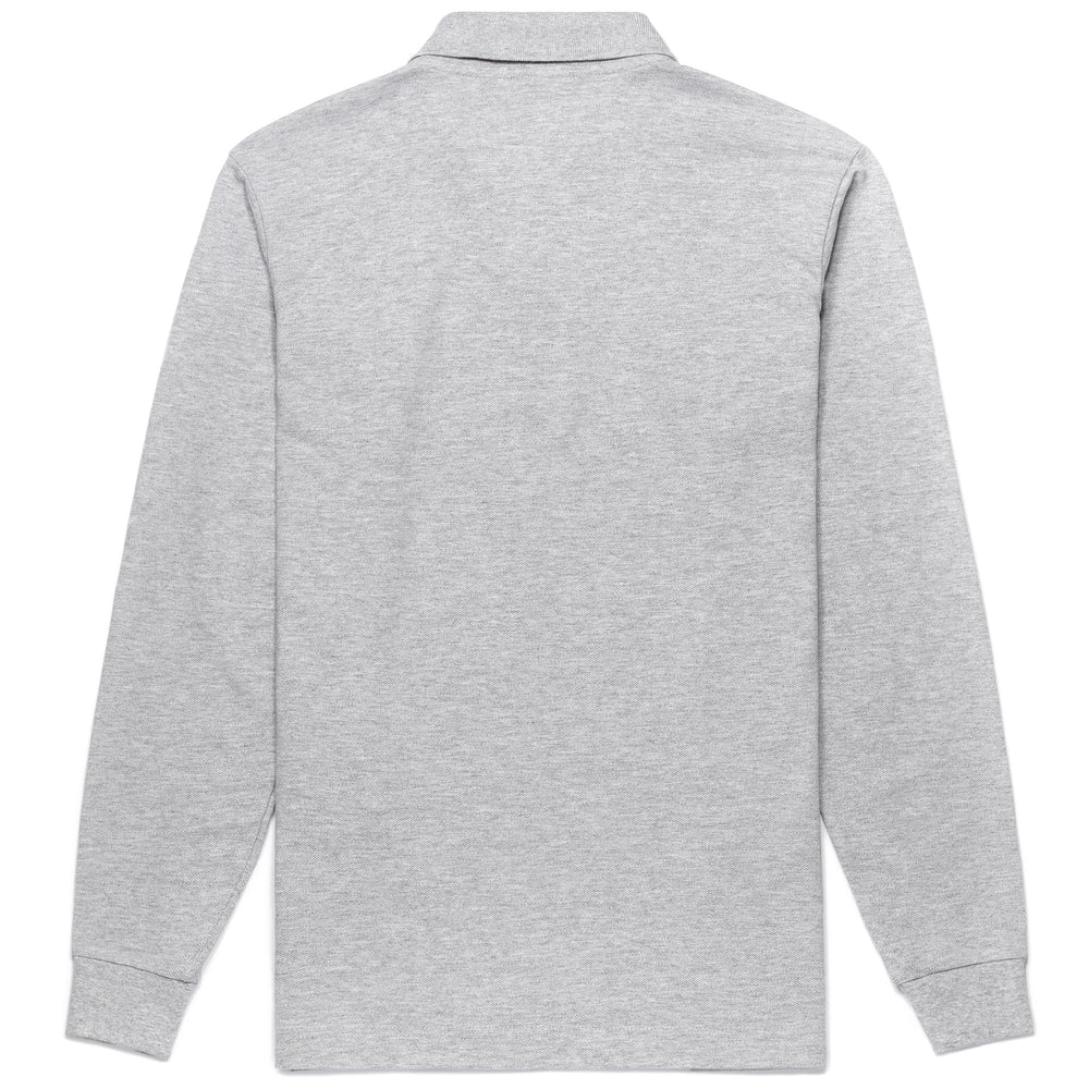 La polo Robe di Kappa Man AARBERG Polo GREY Dressed Front (jpg Rgb)	