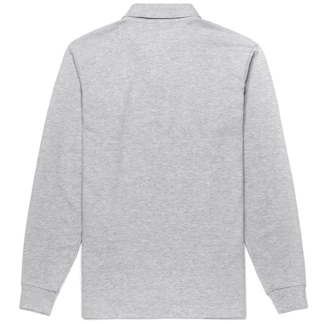 La polo Robe di Kappa Man AARBERG Polo GREY Dressed Front (jpg Rgb)	