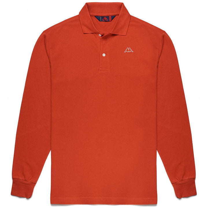 La polo Robe di Kappa Man AARBERG Polo ORANGE DK Photo (jpg Rgb)			