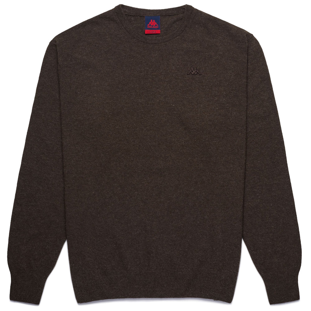 KNITWEAR Man LAMB BIMBEREKE Pull Over BROWN MORO Photo (jpg Rgb)			