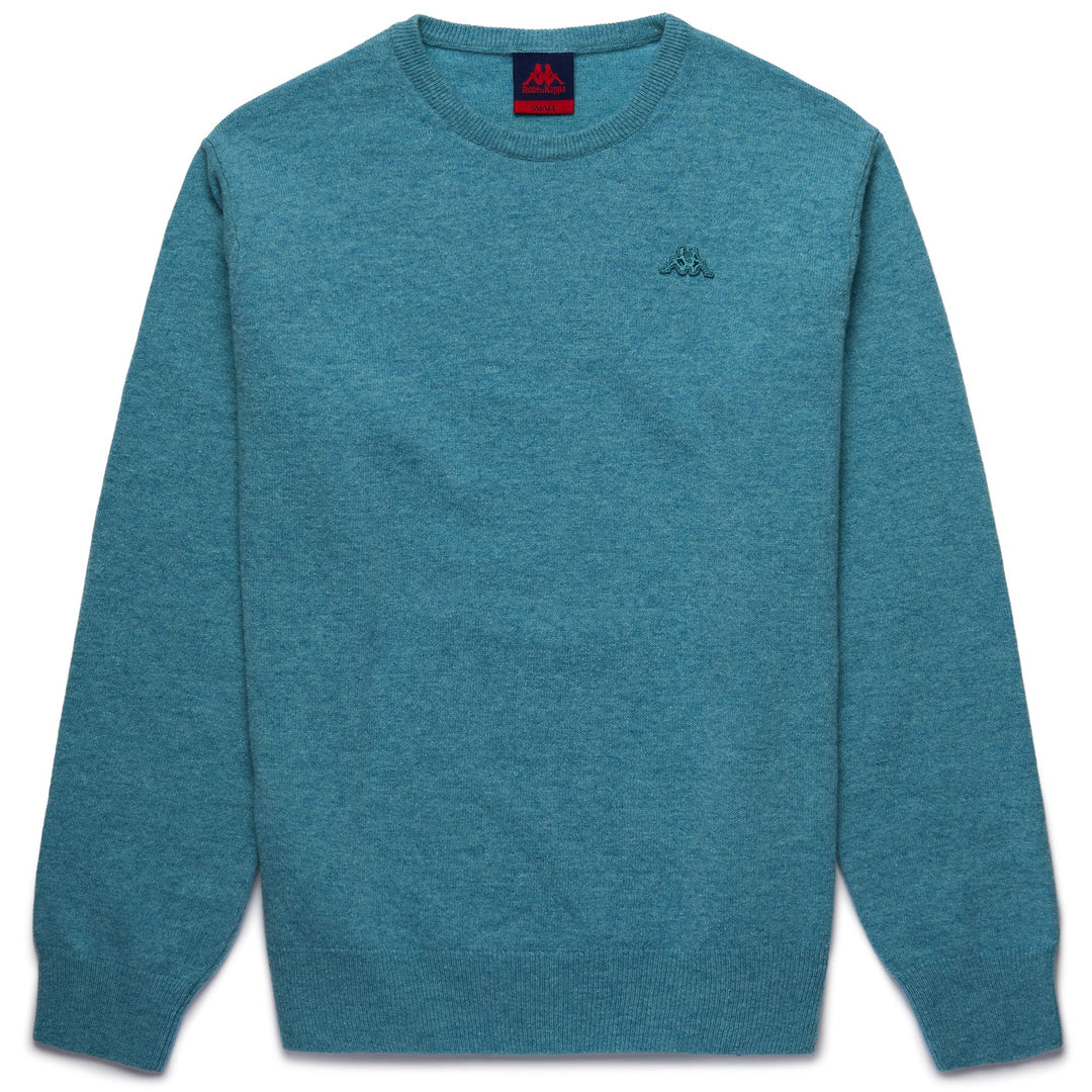 KNITWEAR Man LAMB BIMBEREKE Pull Over AZURE DIRTY Photo (jpg Rgb)			