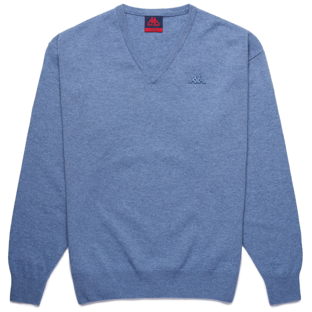 KNITWEAR Man LAMB BLEIBURG Pull Over BLUE INFINITY Photo (jpg Rgb)			