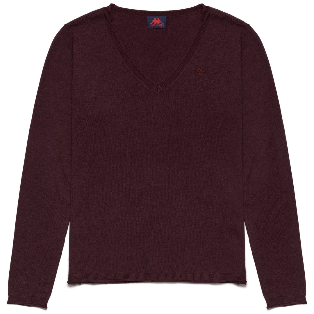 KNITWEAR Woman BRIDGIT Pull Over RED DAHLIA Photo (jpg Rgb)			