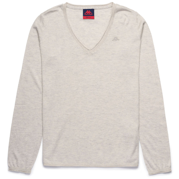 KNITWEAR Woman BRIDGIT Pull Over GREY VAPOR Photo (jpg Rgb)			