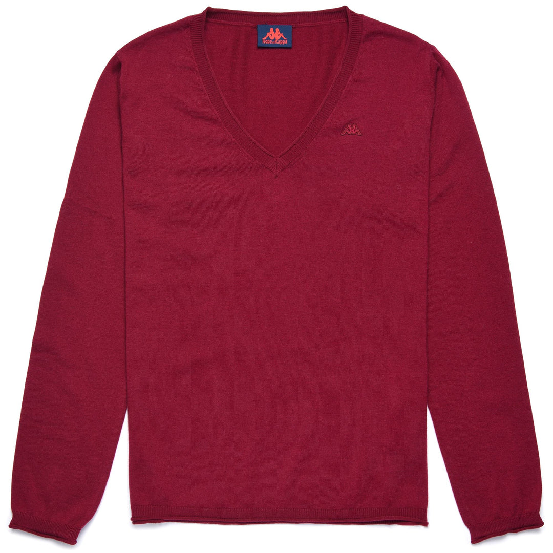 KNITWEAR Woman BRIDGIT Pull Over RED DK Photo (jpg Rgb)			