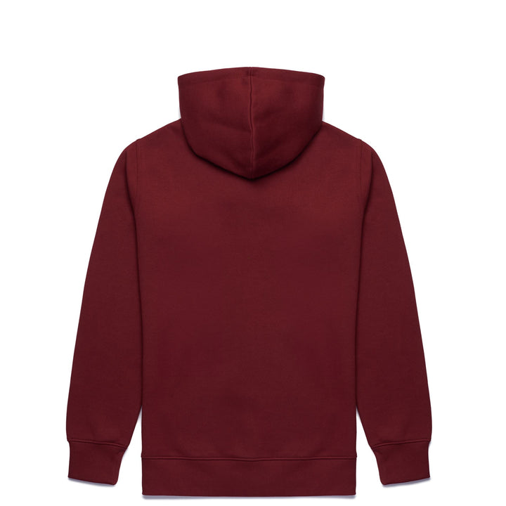 Fleece Man DAVE BRUSHED Jacket RED POMEGRANATE Dressed Front (jpg Rgb)	