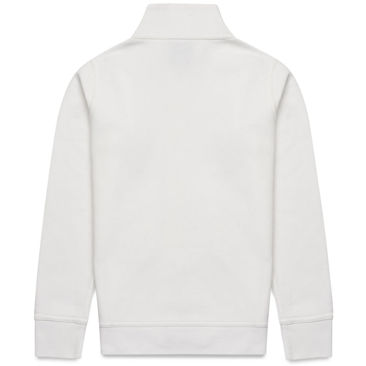 Fleece Woman THELMA BRUSHED Jacket WHITE NATURAL Dressed Front (jpg Rgb)	