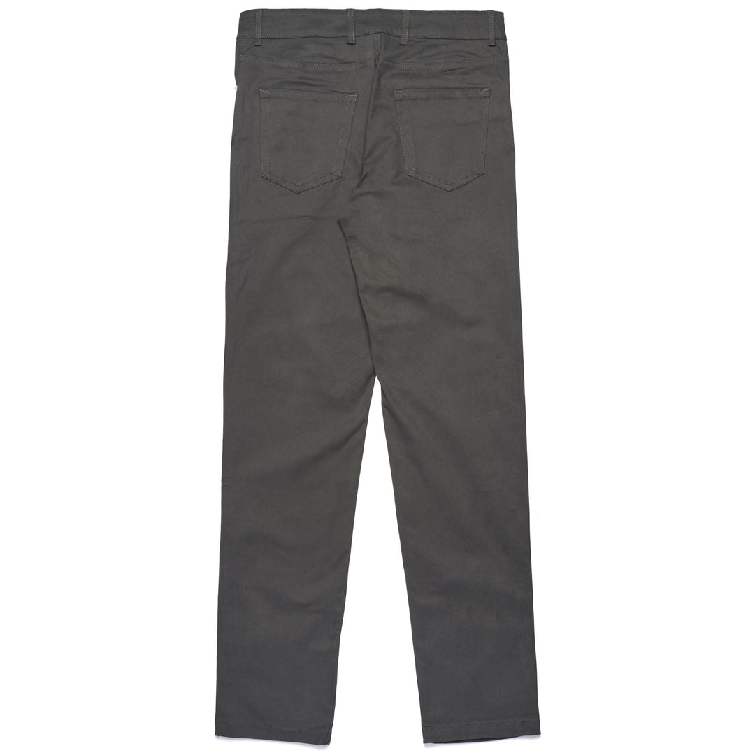 Pants Man JORMAN PEACHED GABARDINE 5 Pockets GREY SHADOW DK Dressed Front (jpg Rgb)	