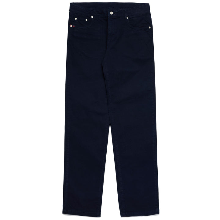 Pants Man JORMAN PEACHED GABARDINE 5 Pockets BLUE NAVY Photo (jpg Rgb)			