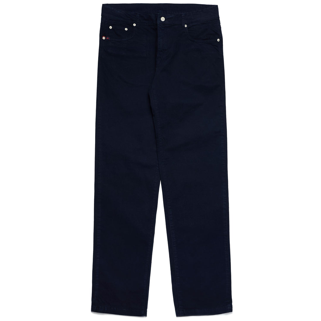 Pants Man JORMAN PEACHED GABARDINE 5 Pockets BLUE NAVY Photo (jpg Rgb)			