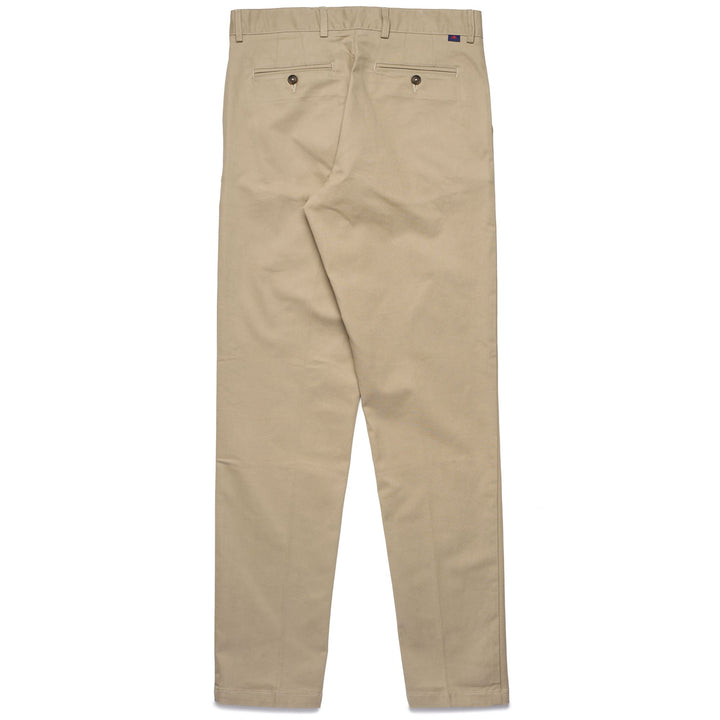 Pants Man RAFAEL PEACHED GABARDINE CHINO BROWN LT WALNUT Dressed Front (jpg Rgb)	