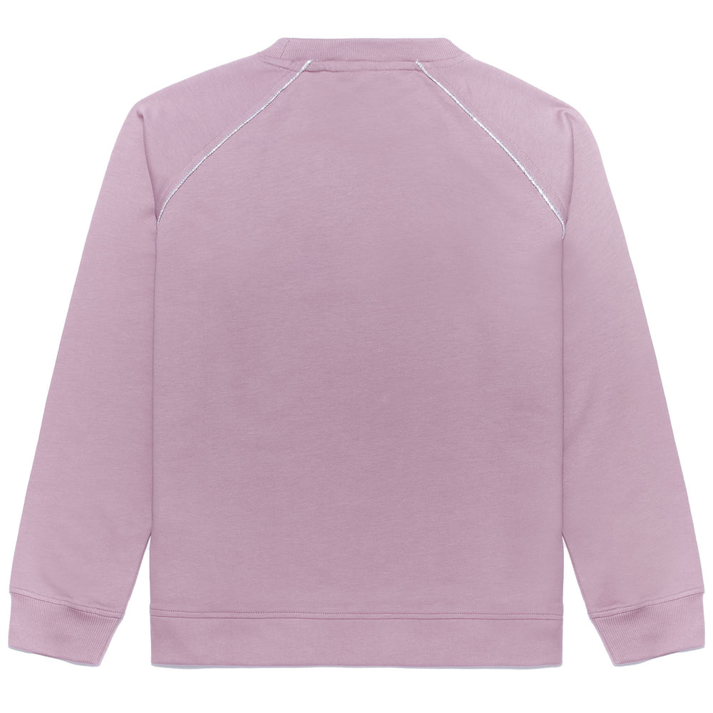 Fleece Woman OLAYA Jumper PINK LILAS Dressed Front (jpg Rgb)	