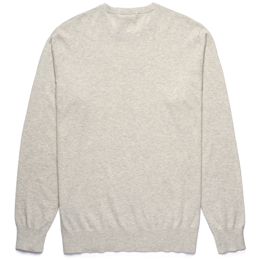 KNITWEAR Man DAMIEN Pull Over GREY VAPOR Dressed Front (jpg Rgb)	