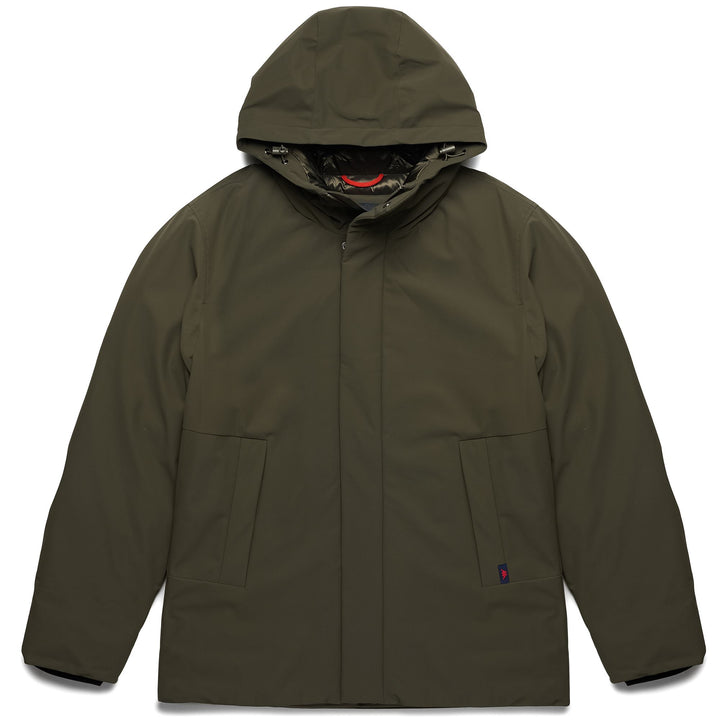 Jackets Man JAMEL Mid GREEN MILITARY Photo (jpg Rgb)			