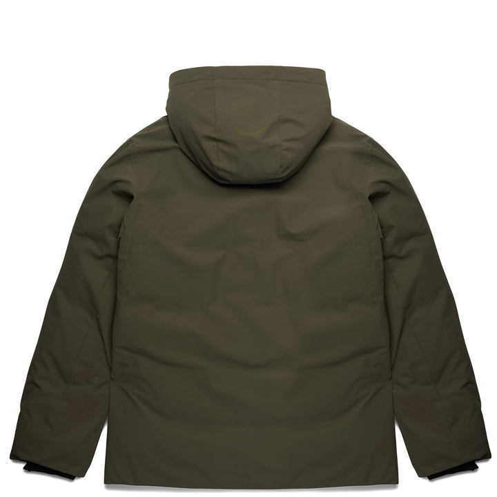 Jackets Man JAMEL Mid GREEN MILITARY Dressed Front (jpg Rgb)	