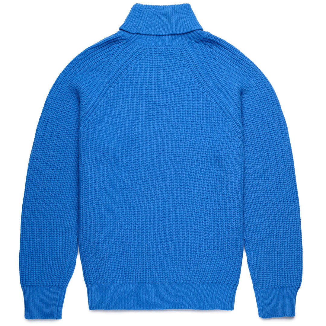 KNITWEAR Man ROBE GIOVANI AGRIGAN Jacket BLUE ROYAL LT Dressed Front (jpg Rgb)	