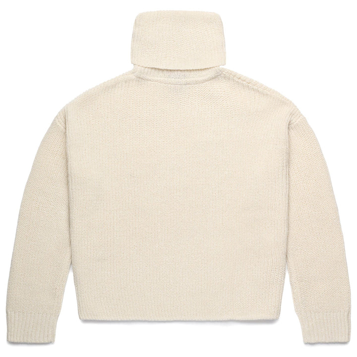 KNITWEAR Woman ESTRELLA Pull Over WHITE NATURAL Dressed Front (jpg Rgb)	