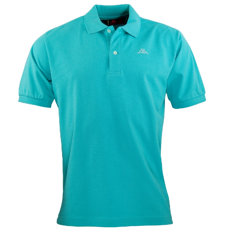 La polo Robe di Kappa Man AARAU Polo TURQUOISE CURACAO Photo (jpg Rgb)			