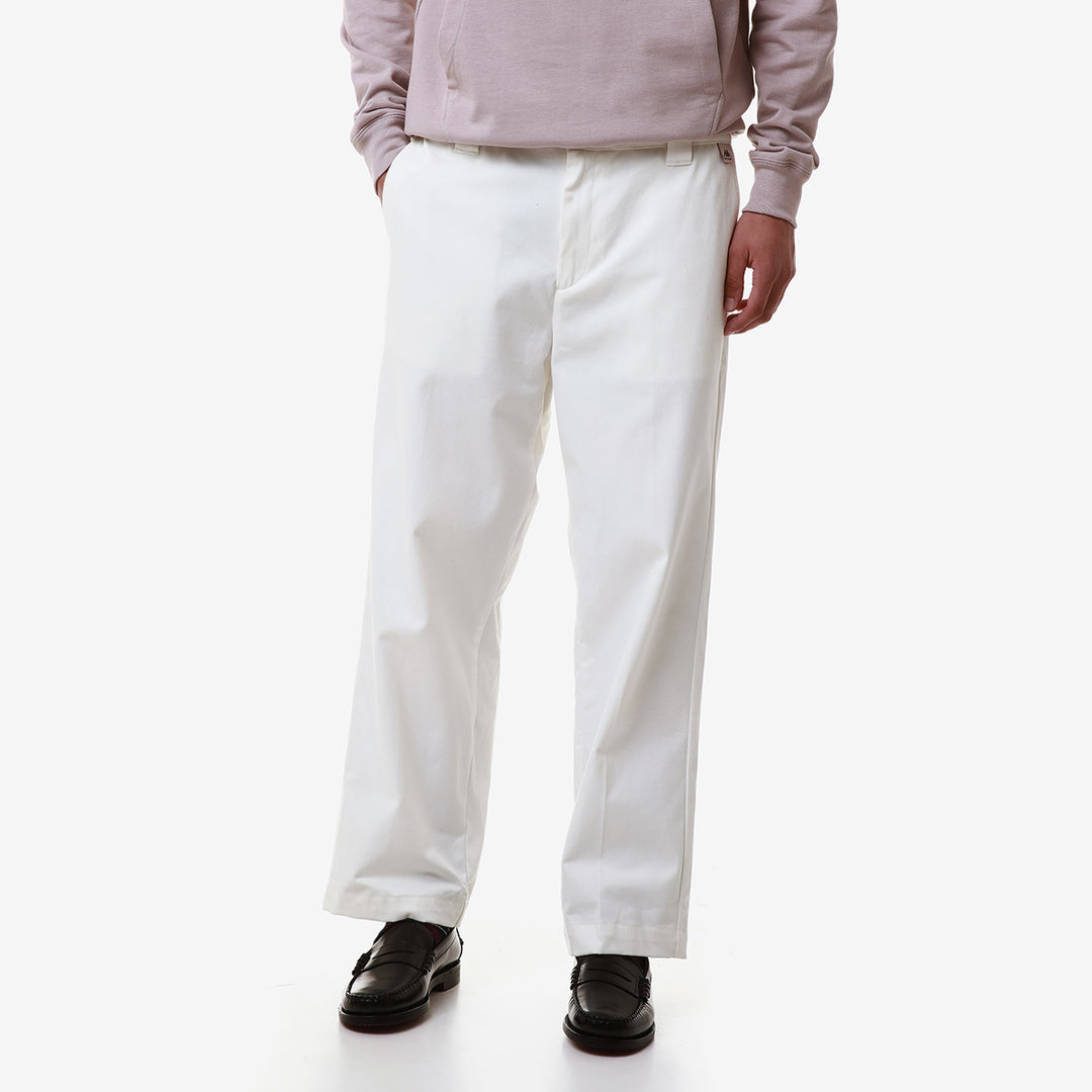 ROBE GIOVANI MEBSUTA PEACHED - Pants - Worker - Man - WHITE MASTICE