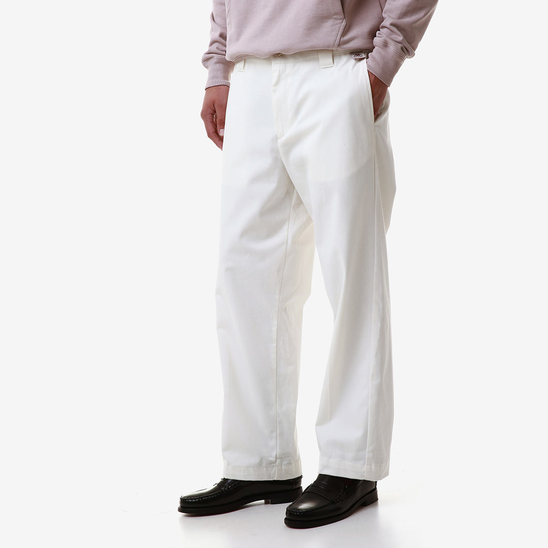 ROBE GIOVANI MEBSUTA PEACHED - Pants - Worker - Man - WHITE MASTICE