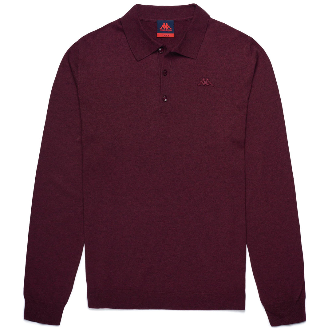 Knitwear Man NEW OLAV Polo RED DAHLIA Photo (jpg Rgb)			