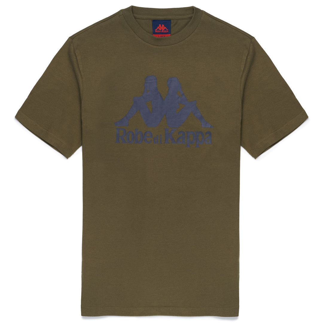 T-ShirtsTop Man JAMES T-Shirt GREEN MILITARY - BLUE NAVY Photo (jpg Rgb)			