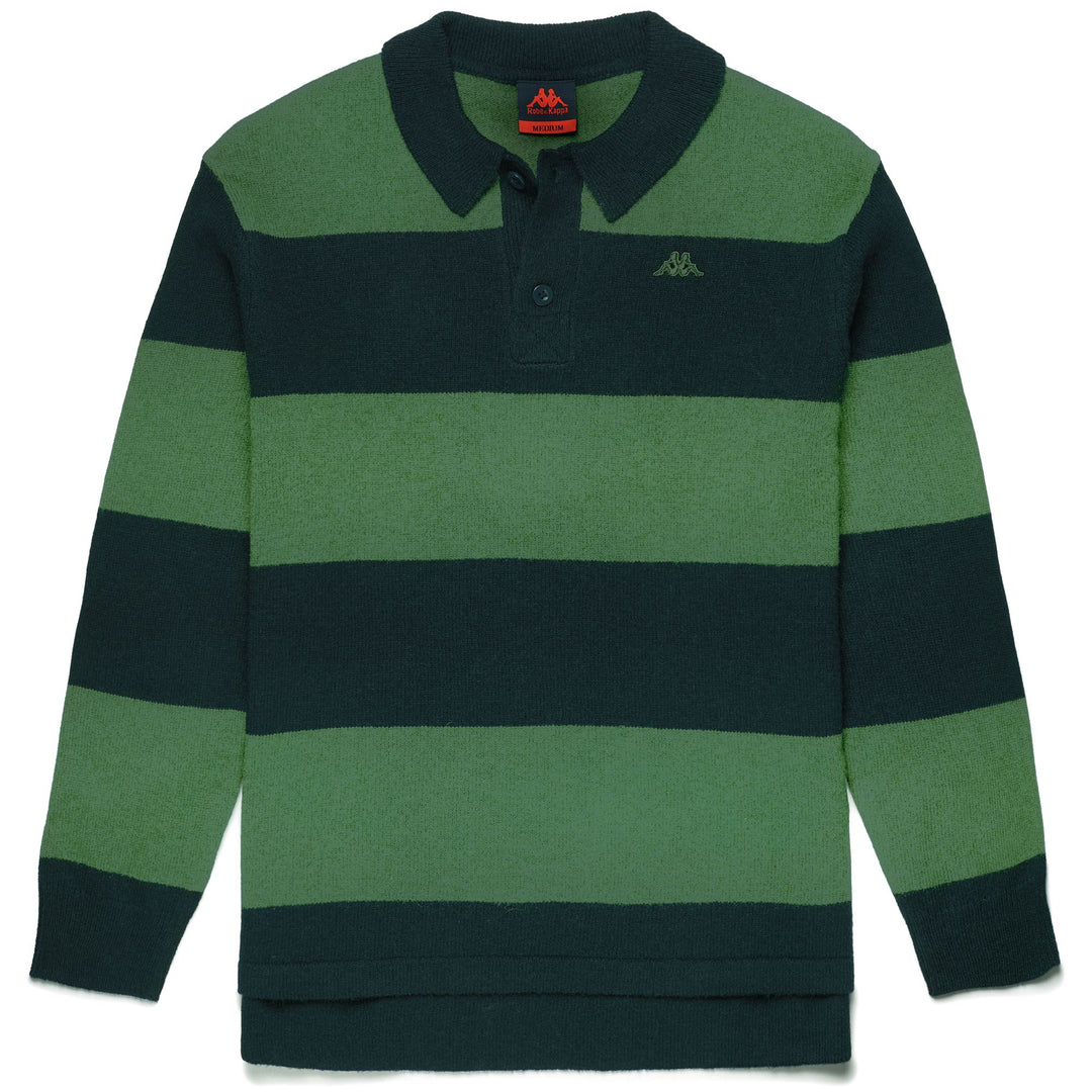 KNITWEAR Man RYOBE Polo BLUE NIGHT SKY - GREEN FOLIAGE Photo (jpg Rgb)			