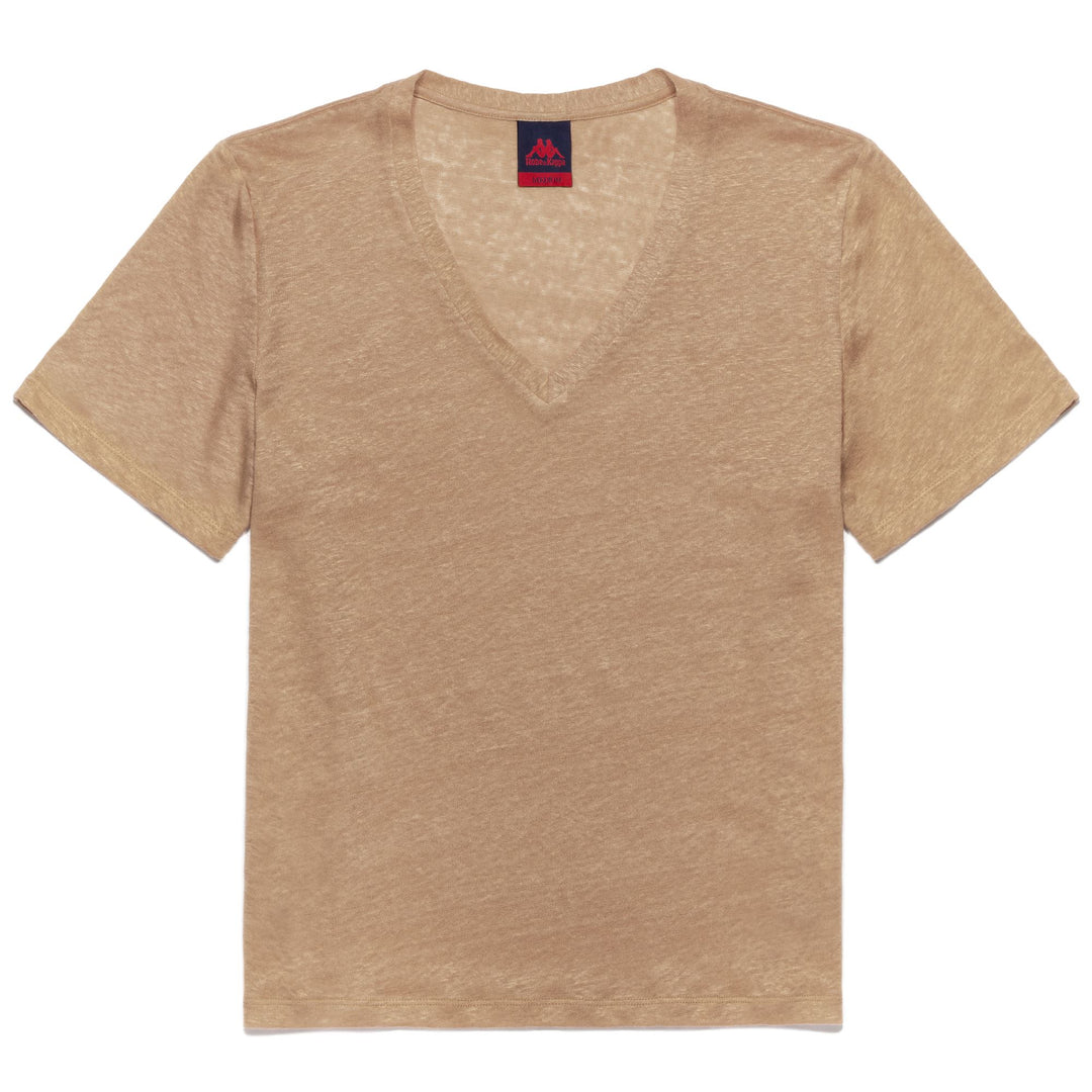 T-ShirtsTop Woman CALLIE PROGETTO QUID T-Shirt BEIGE CLAY Photo (jpg Rgb)			