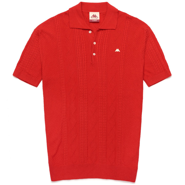 Knitwear Man ROBE GIOVANI POLLUX Polo RED TRUE Photo (jpg Rgb)			