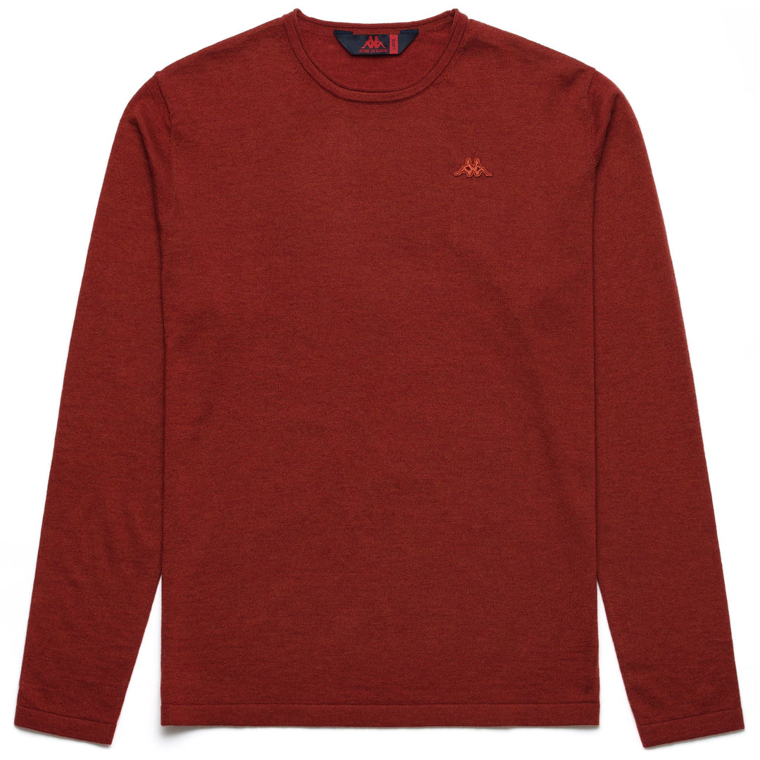 Knitwear Man BRETT Pull  Over Brown Piquant | robedikappa Photo (jpg Rgb)			