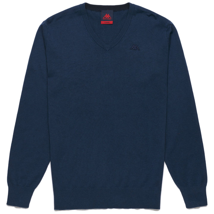 Knitwear Man DONALD Pull  Over BLUE MD COBALT Photo (jpg Rgb)			